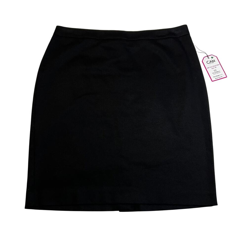 NEW CAbi Textured Pencil Skirt Size 10 Style # 360 Minimalist Office Career